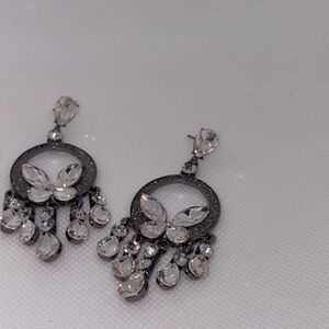 Elegant Silver Dangle Earrings